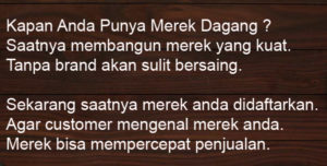 cara mengurus hak paten merek dagang